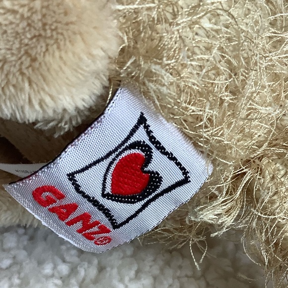 GANZ Webkinz HM010 Golden Retriever Puppy Dog Plush Stuffed Animal Toy No Code - Picture 8 of 9